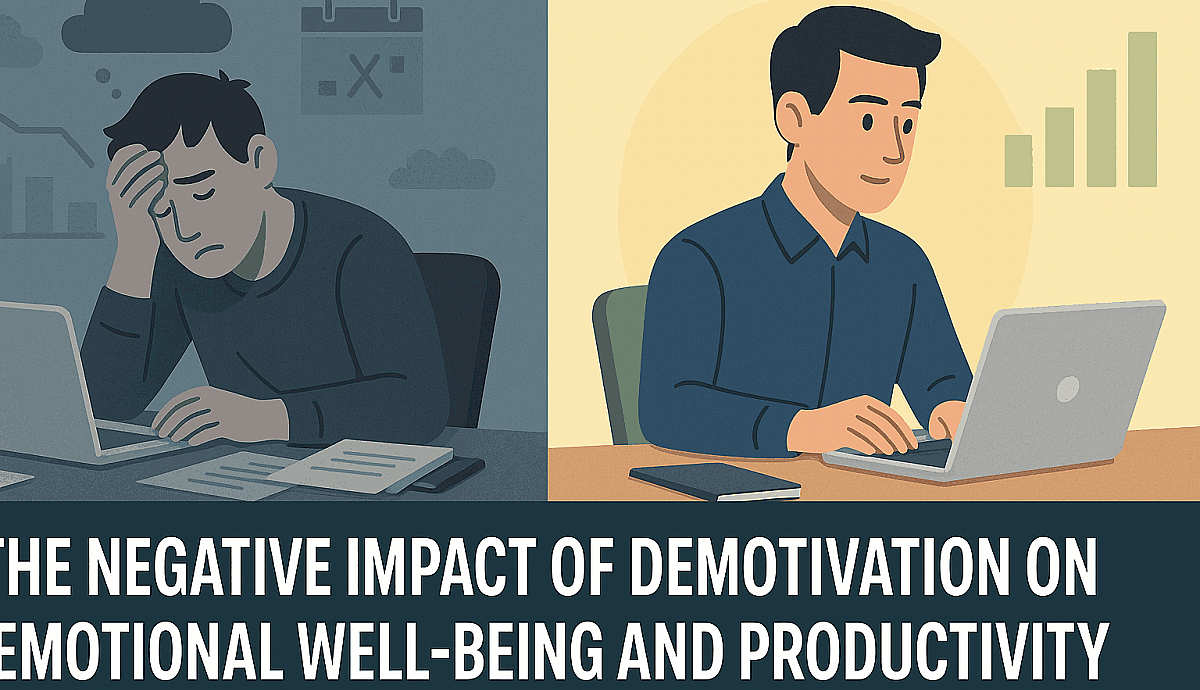 The Negative Impact of Demotivation on Emotional Well-being and Productivity