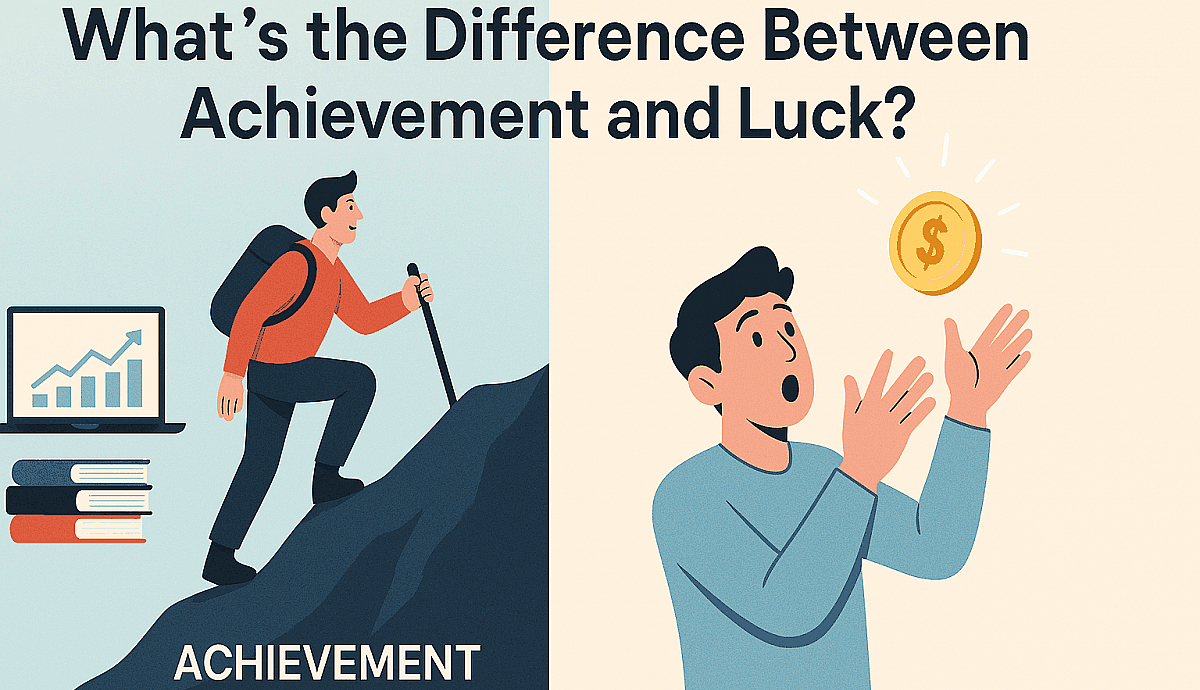 What’s the Difference Between Achievement and Luck?