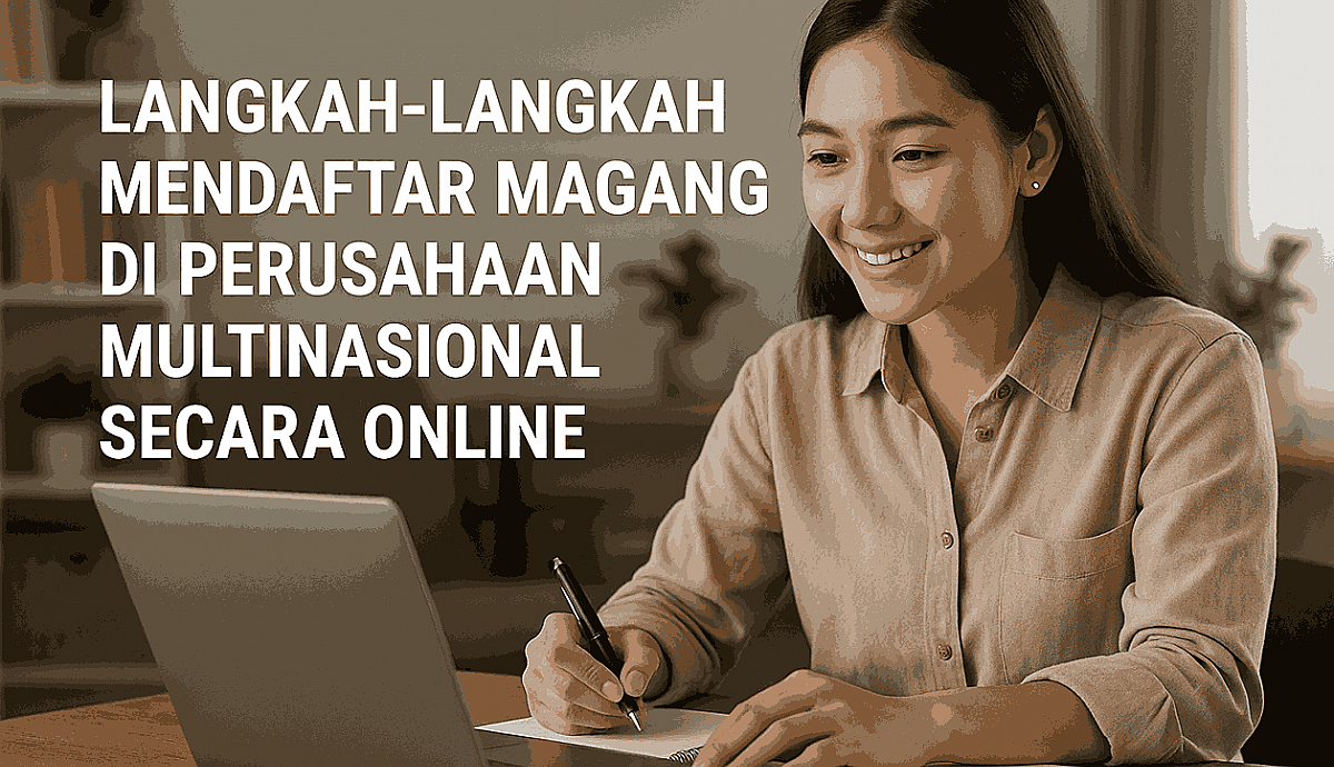Langkah-Langkah Mendaftar Magang di Perusahaan Multinasional Secara Online