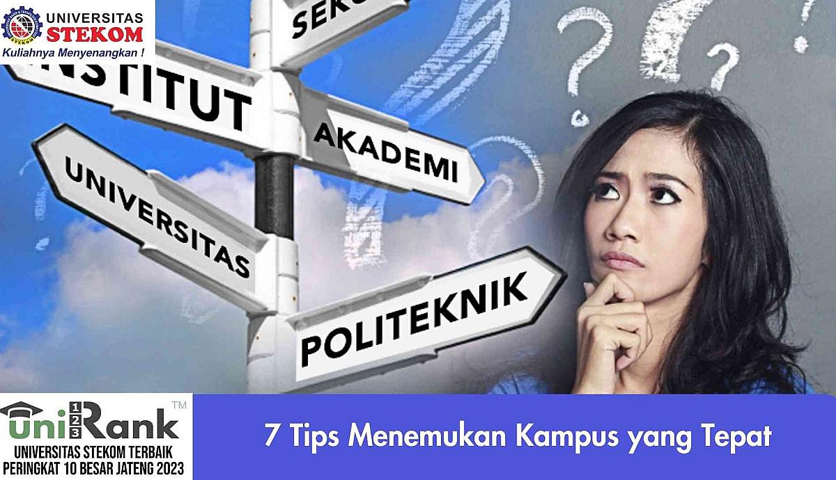 7 Tips Menemukan Kampus yang Tepat