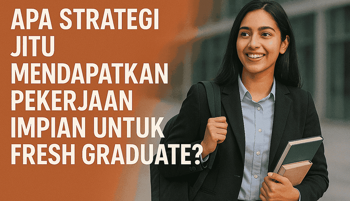 Apa Strategi Jitu Mendapatkan Pekerjaan Impian untuk Fresh Graduate?