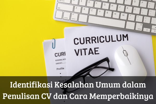 Identifikasi Kesalahan Umum dalam Penulisan CV dan Cara Memperbaikinya