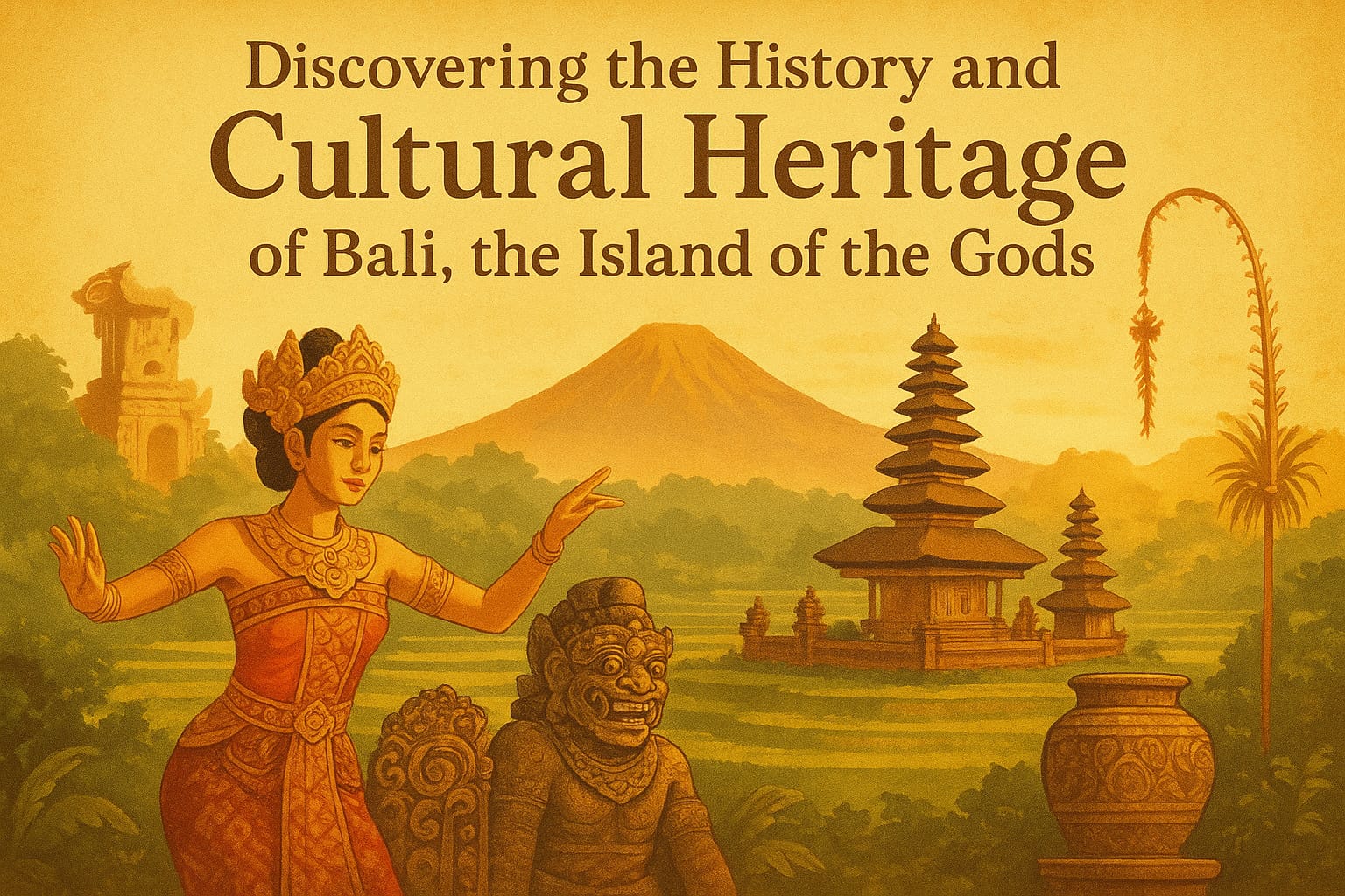 Discovering the History and Cultural Heritage of Bali, the Island of the Gods