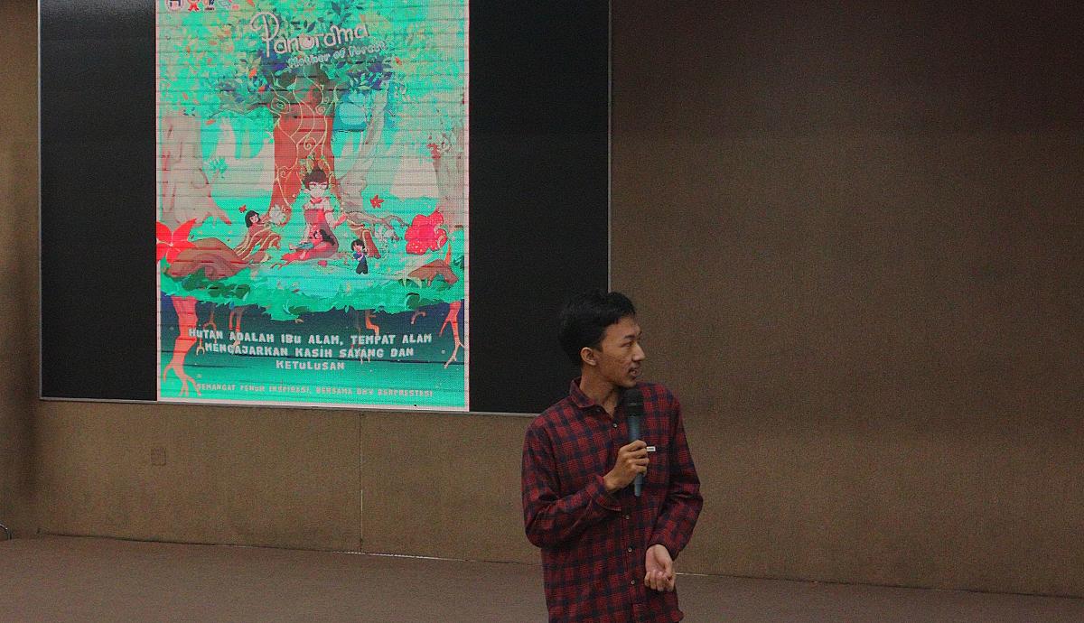 Penghargaan Mahasiswa dalam Inspiring Student Series ke-12 Universitas STEKOM dengan Naskah Karya “Tetap Produktif dan Kreatif”
