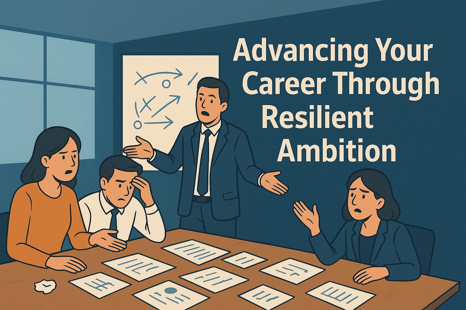 "Advancing Your Career Through Resilient Ambition"