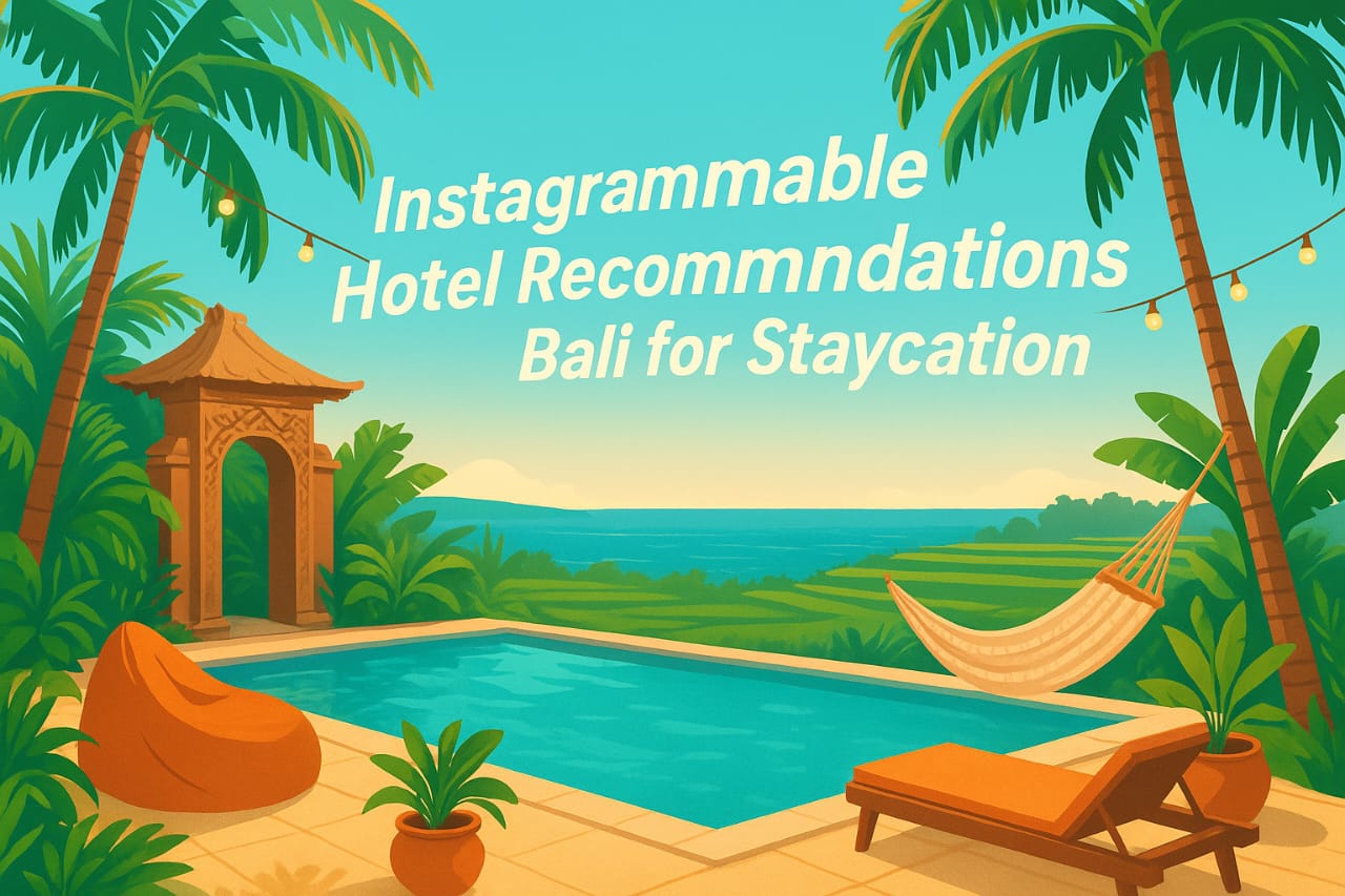 Instagrammable Hotels recomdection Bali for  Staycation