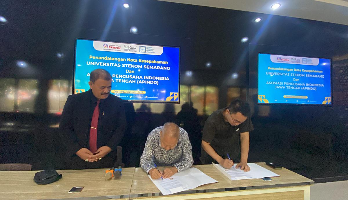 Universitas Stekom Jalin Kerja Sama Strategis dengan APINDO Jawa Tengah