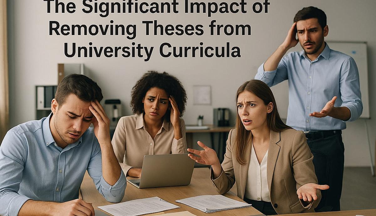 "The Significant Impact of Removing Theses from University Curricula"