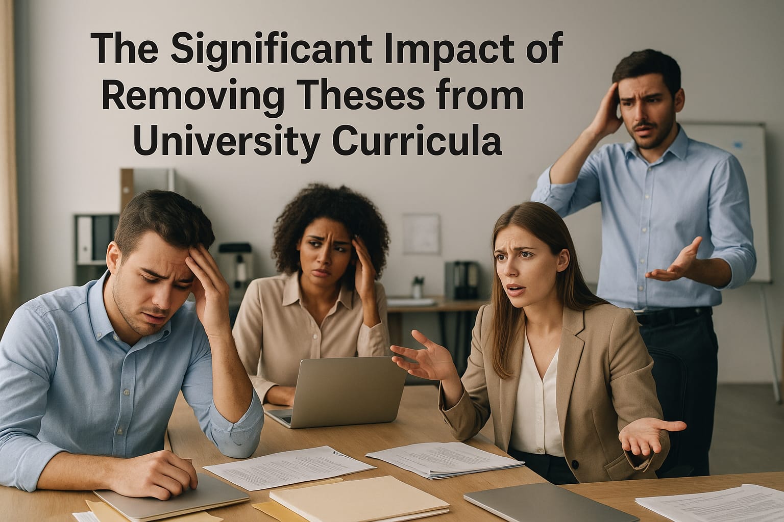 "The Significant Impact of Removing Theses from University Curricula"