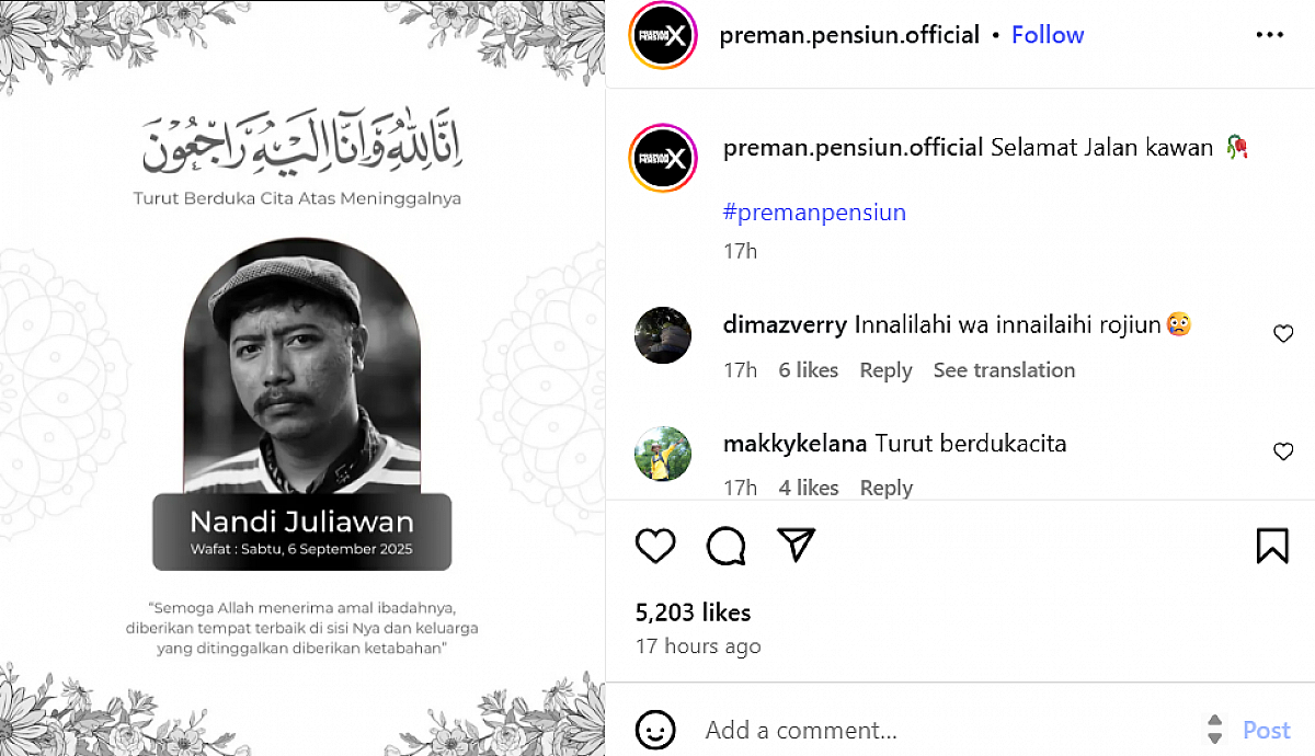 Encuy Preman Pensiun, Mengakhiri Kisah Dengan Jejak yang Tak Terduga