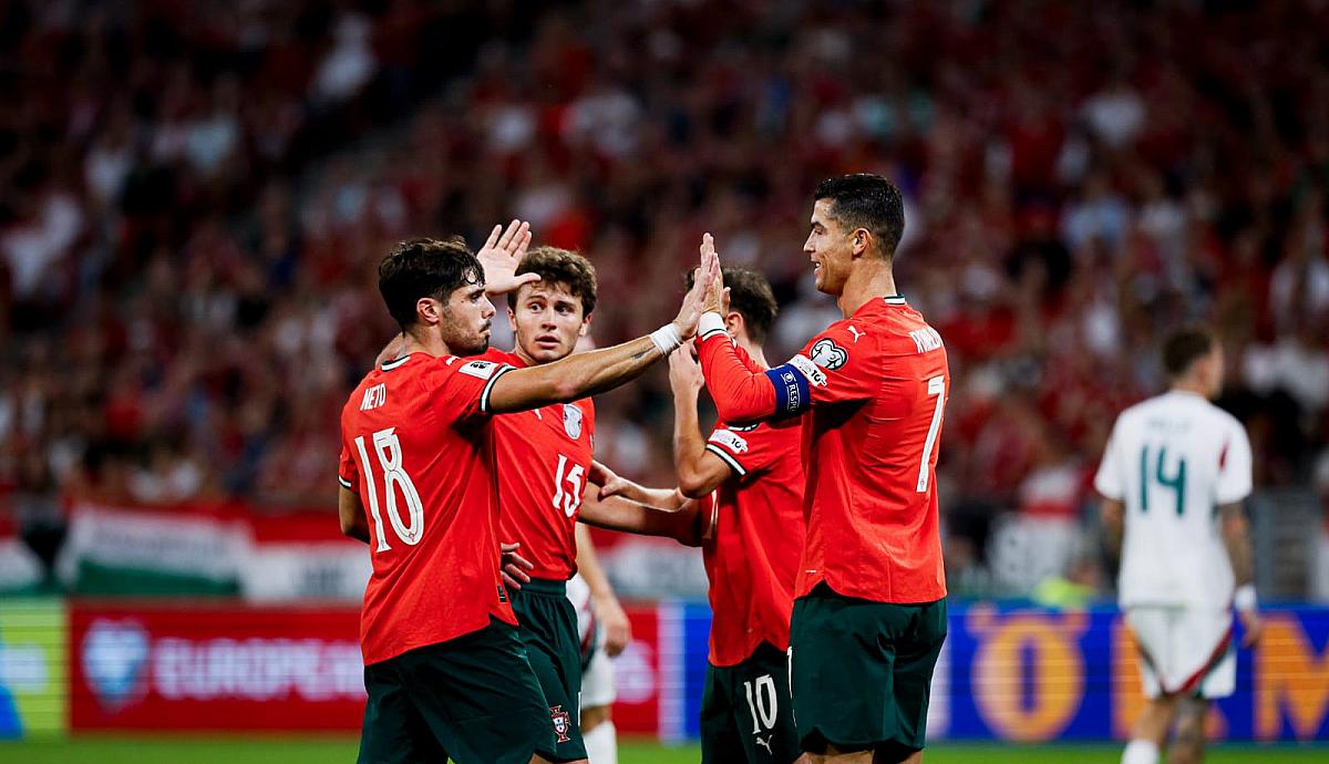 Drama Comeback Portugal vs Hungaria, Cristiano Ronaldo Cetak Gol Lagi!!!