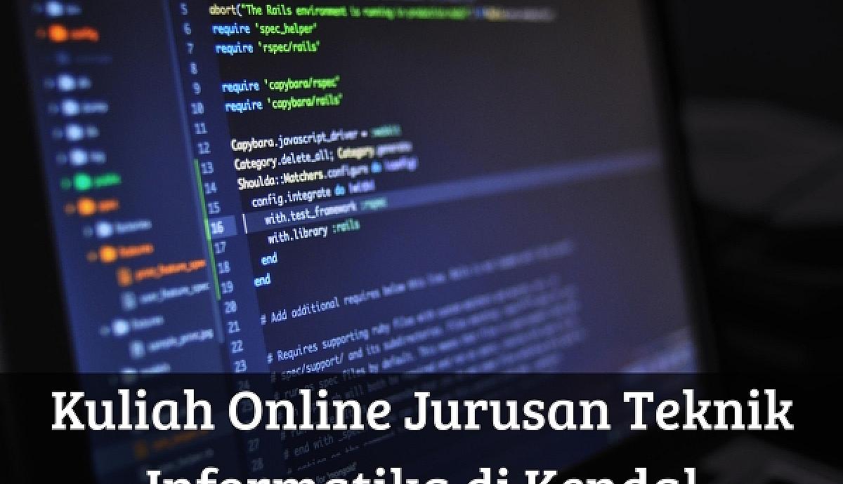 Kuliah Online Jurusan Teknik Informatika di Kendal