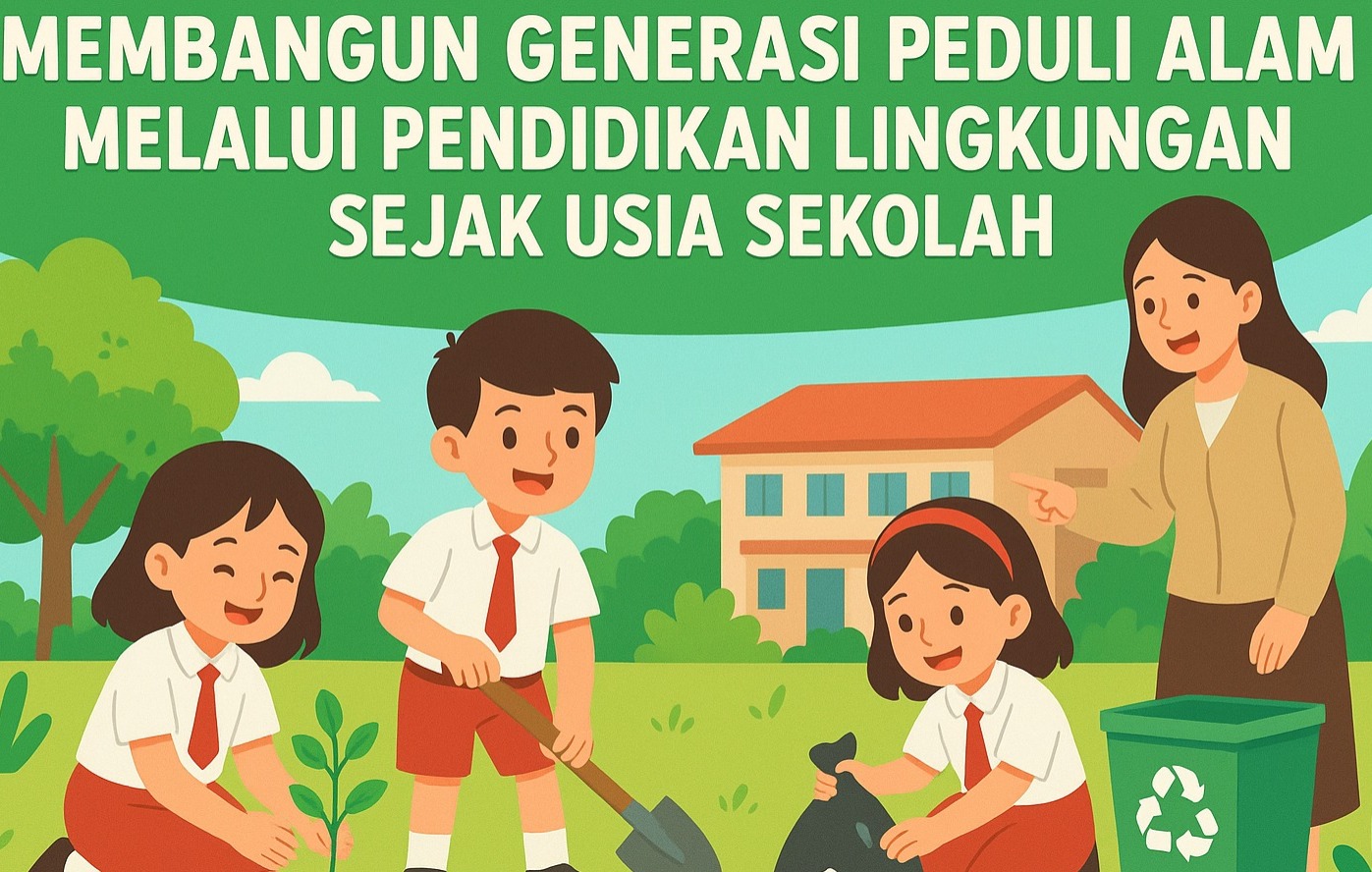 Membangun Generasi Peduli Alam Melalui Pendidikan Lingkungan Sejak Usia Sekolah