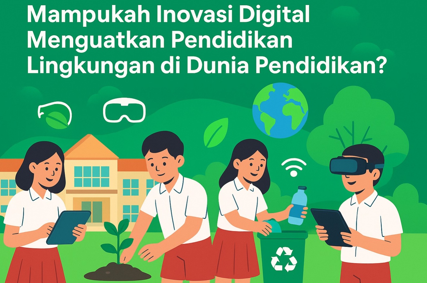 Bagaimana Peran Teknologi dalam Mengintegrasikan Nilai Kepedulian Lingkungan ke Kurikulum Sekolah?