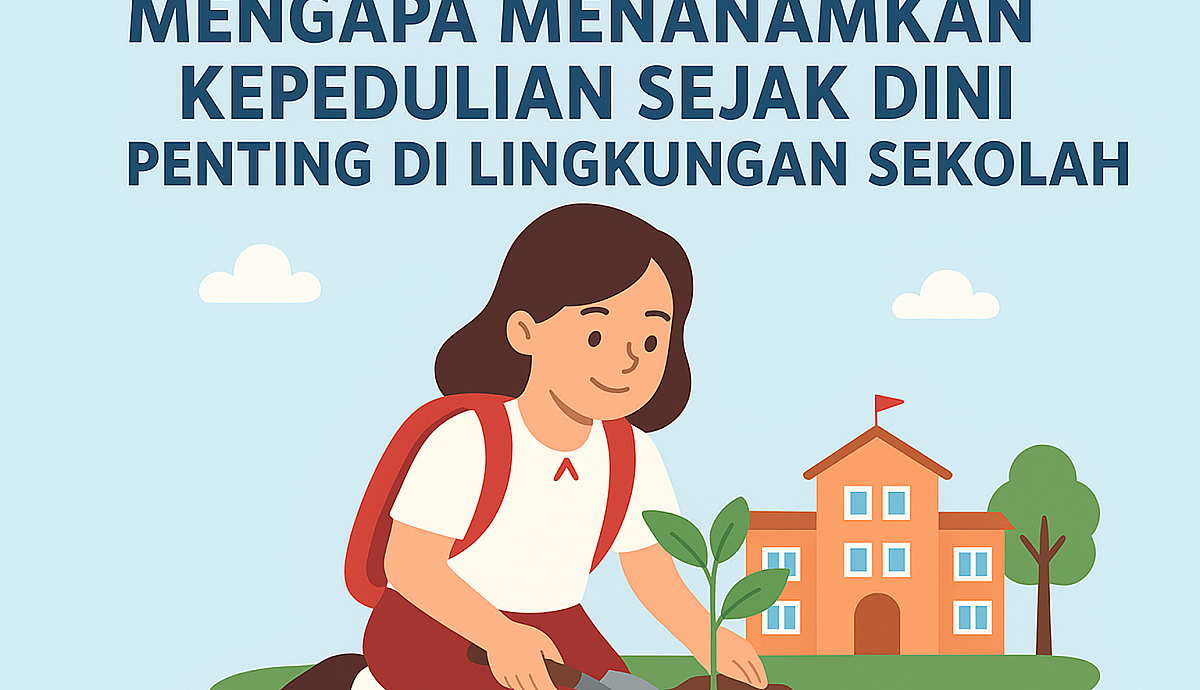 Mengapa Menanamkan Kepedulian Sejak Dini Penting di Lingkungan Sekolah?