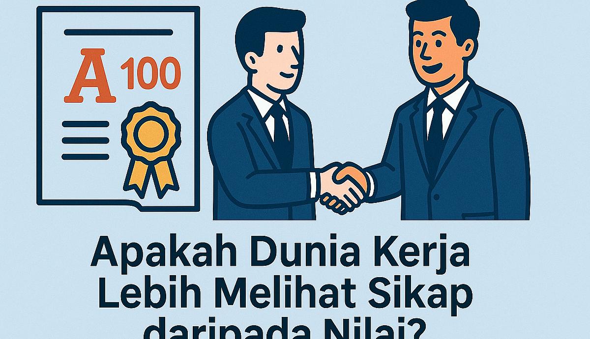Apakah Dunia Kerja Lebih Melihat Sikap daripada Nilai?