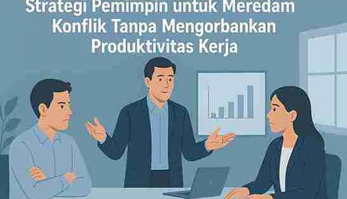 Strategi Apa yang Dapat Diterapkan Pemimpin untuk Meredam Konflik Tanpa Mengorbankan Produktivitas Kerja?