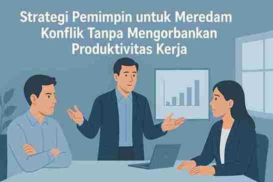 Strategi Apa yang Dapat Diterapkan Pemimpin untuk Meredam Konflik Tanpa Mengorbankan Produktivitas Kerja?