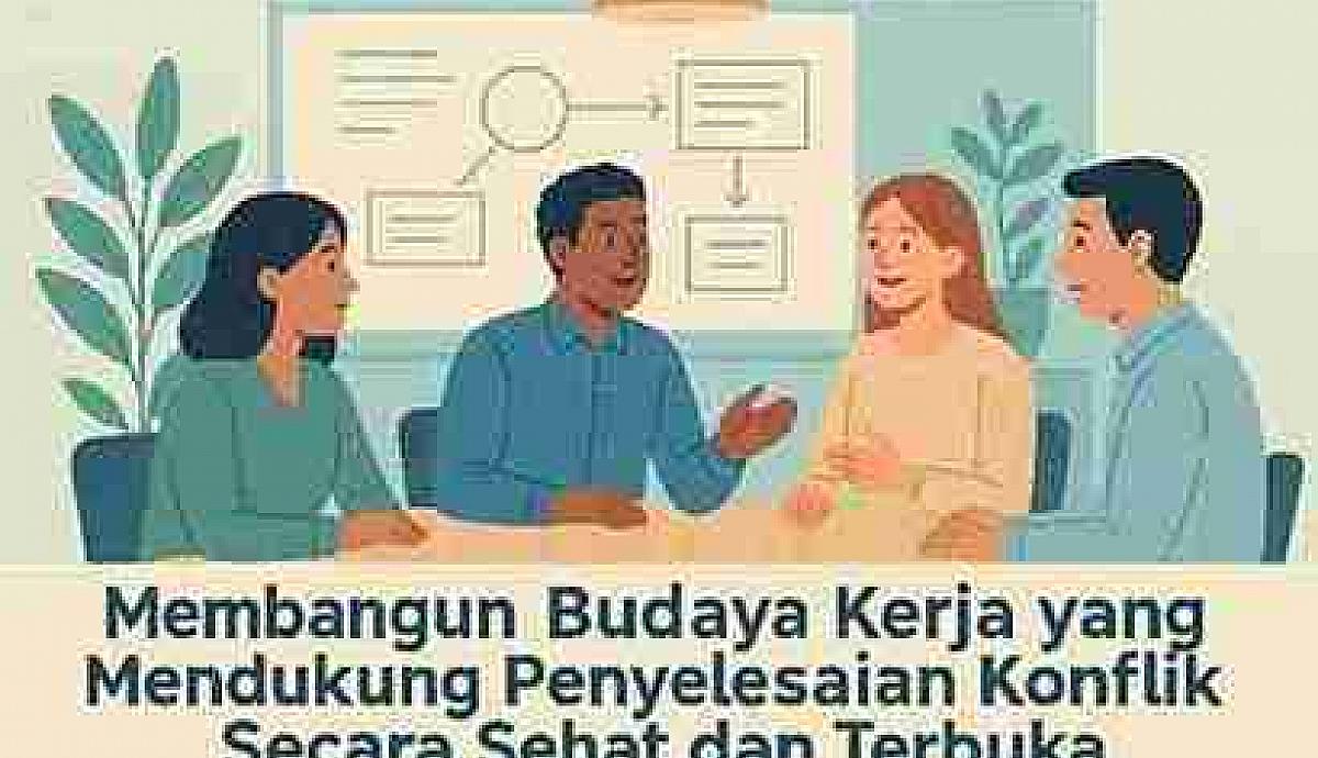 Bagaimana Cara Membangun Budaya Kerja yang Mendukung Penyelesaian Konflik Secara Sehat dan Terbuka?