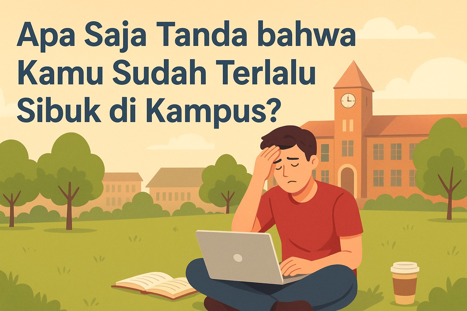 Apa Saja Tanda bahwa Kamu Sudah Terlalu Sibuk di Kampus?