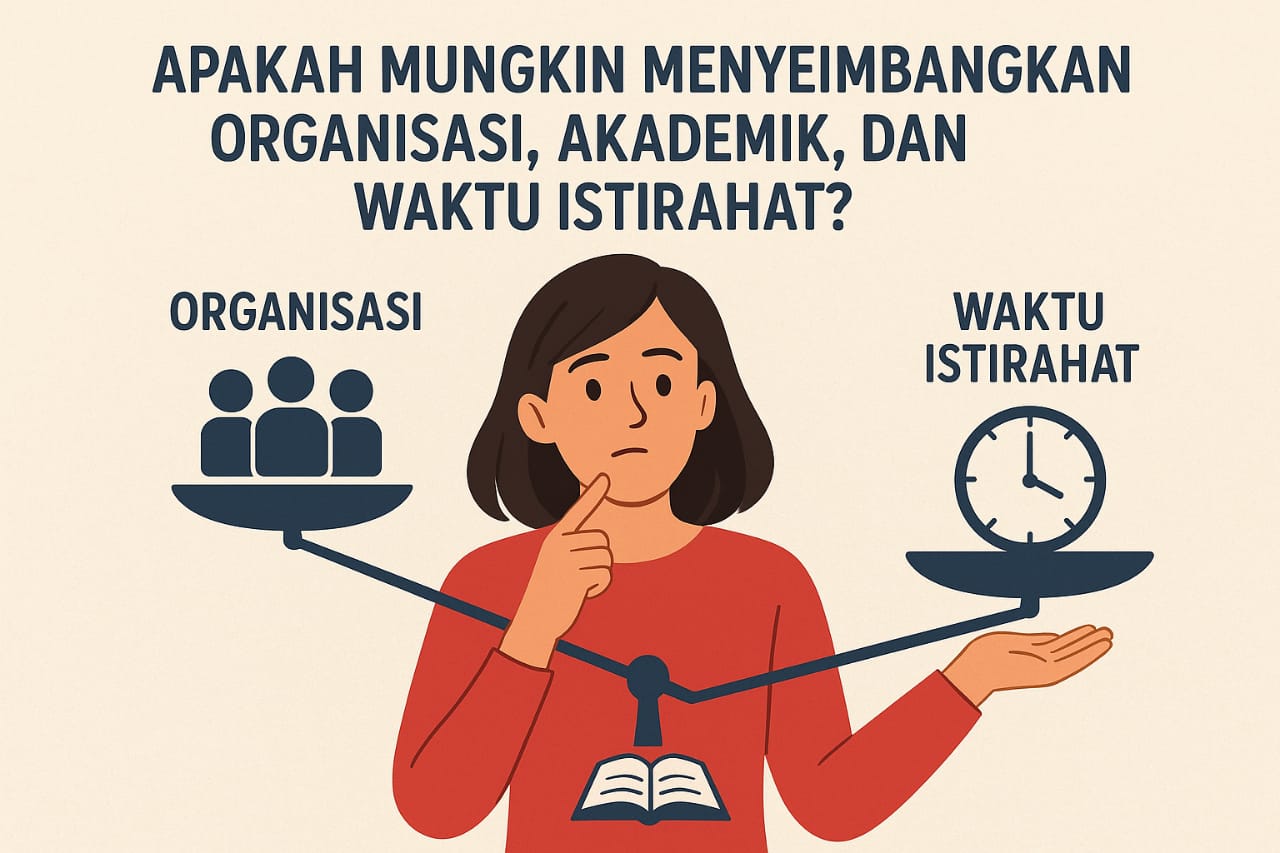 Apakah Mungkin Menyeimbangkan Organisasi, Akademik, dan Waktu Istirahat?
