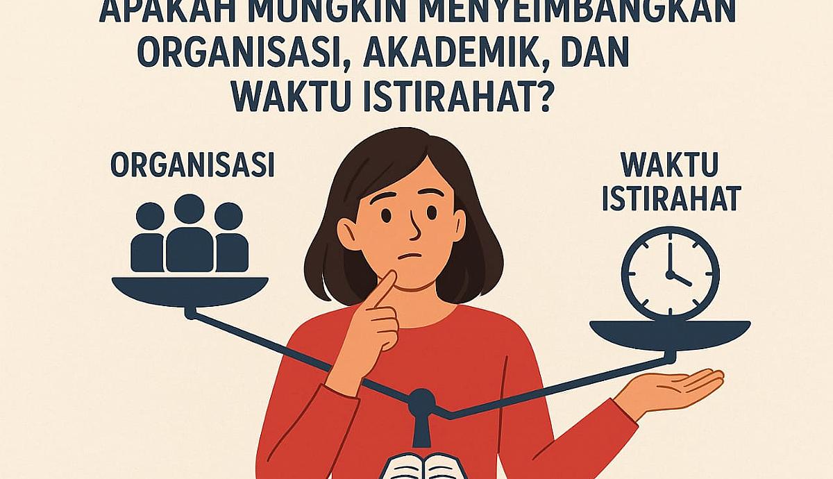 Apakah Mungkin Menyeimbangkan Organisasi, Akademik, dan Waktu Istirahat?
