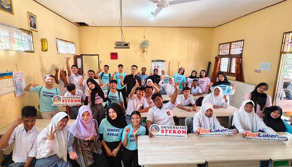 Universitas STEKOM Jalin Pendekatan Kakak Asuh dan Seleksi Siswa Siap Kerja di SLB Negeri Kendal