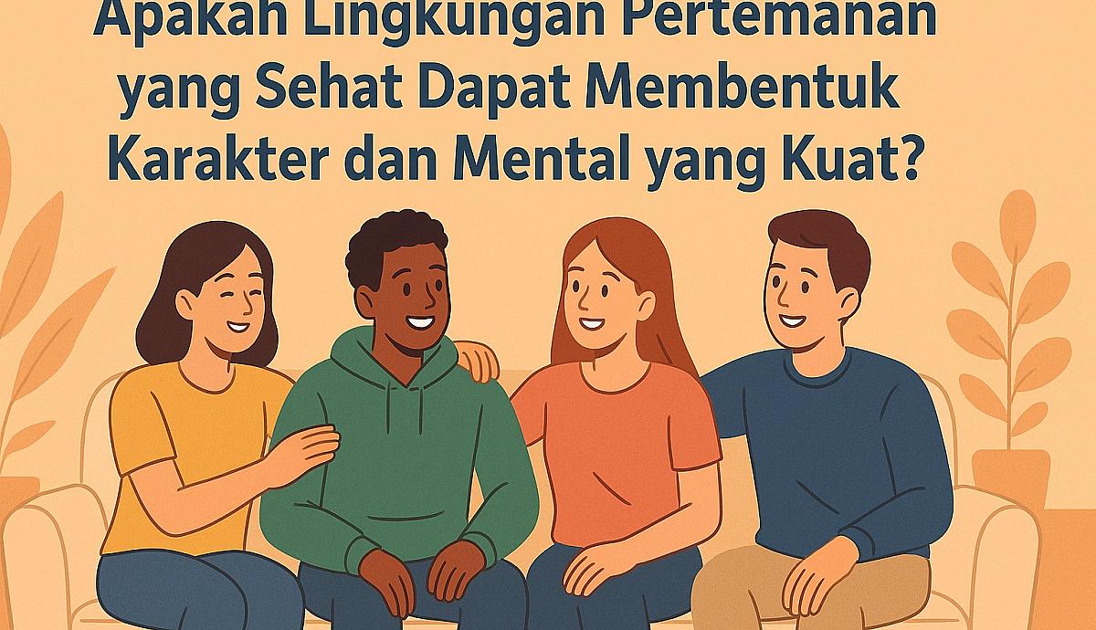 Apakah Lingkungan Pertemanan yang Sehat Dapat Membentuk Karakter dan Mental yang Kuat?