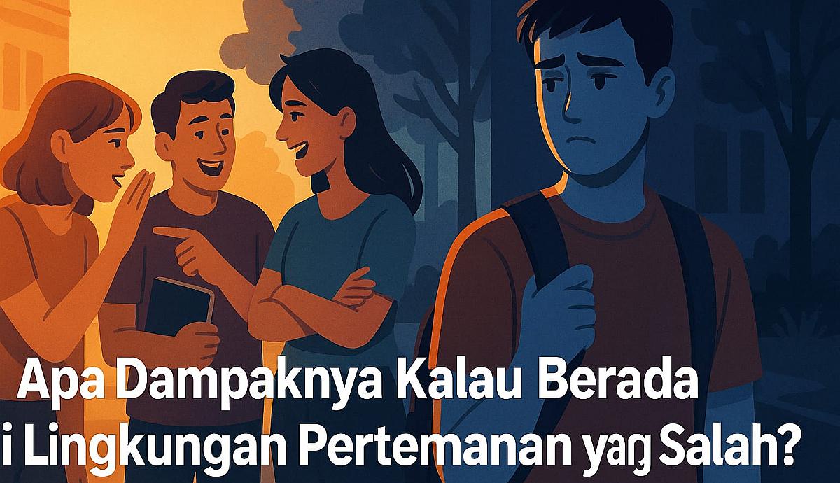 Apa Dampaknya Kalau Berada di Lingkungan Pertemanan yang Salah?