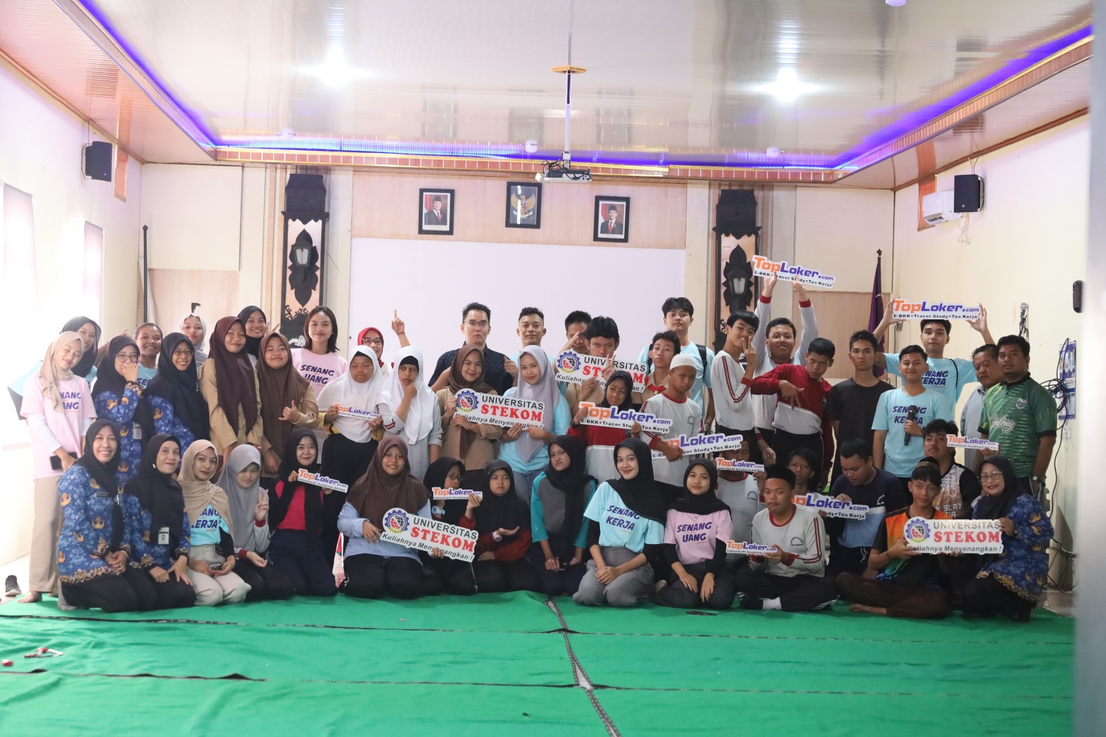Universitas STEKOM Lakukan Kunjungan dan Seleksi Siswa Siap Kerja di SLB Negeri Ungaran