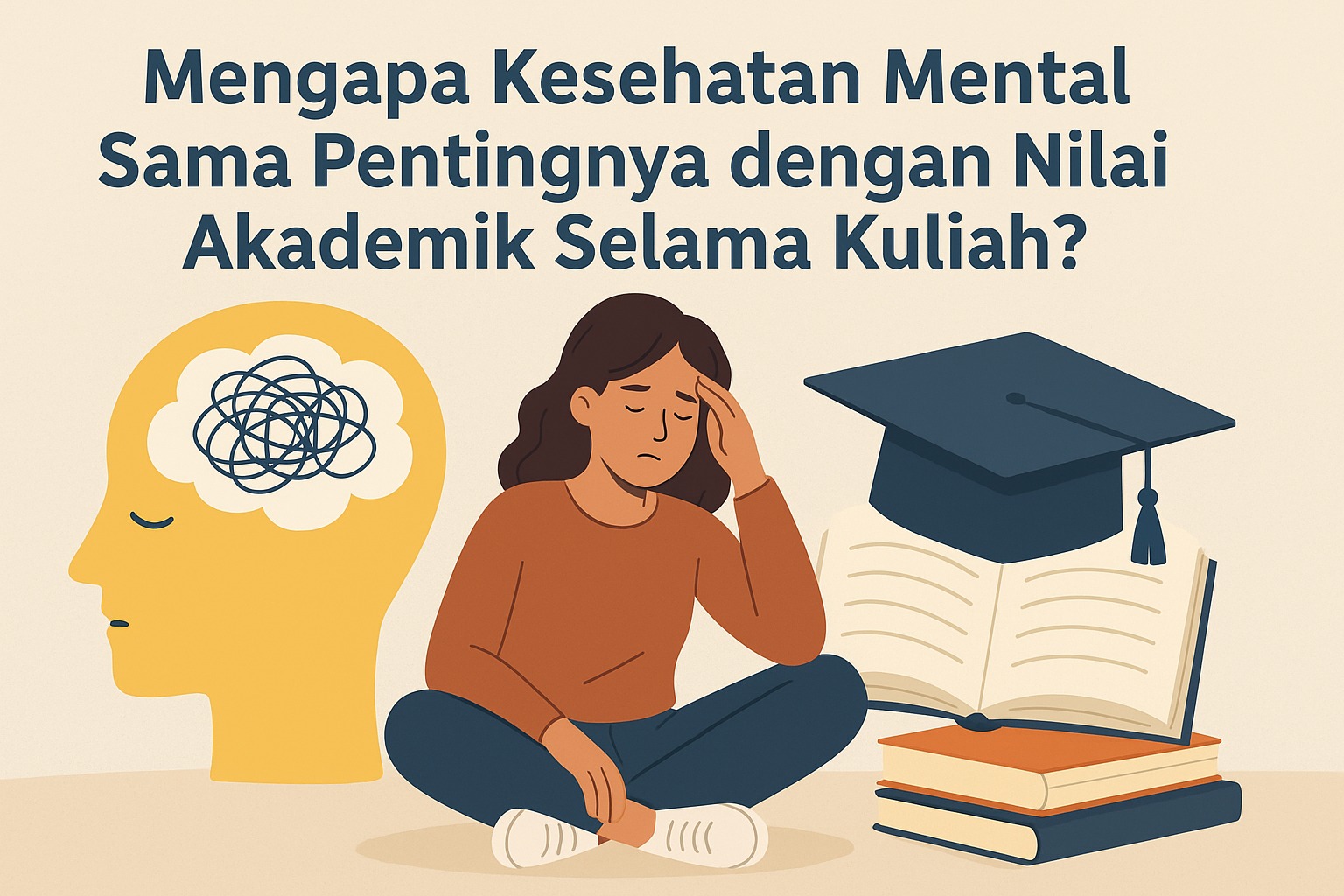 Mengapa Kesehatan Mental Sama Pentingnya dengan Nilai Akademik Selama Kuliah?