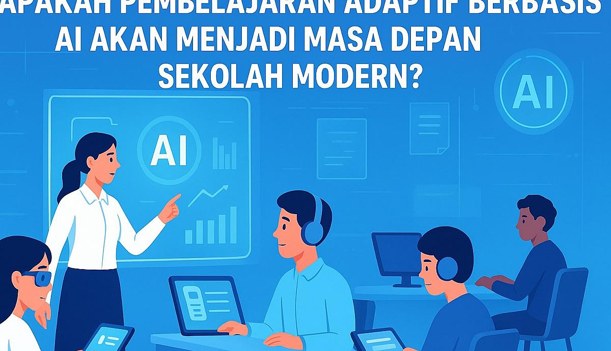 Apakah Pembelajaran Adaptif Berbasis AI Akan Menjadi Masa Depan Sekolah Modern?