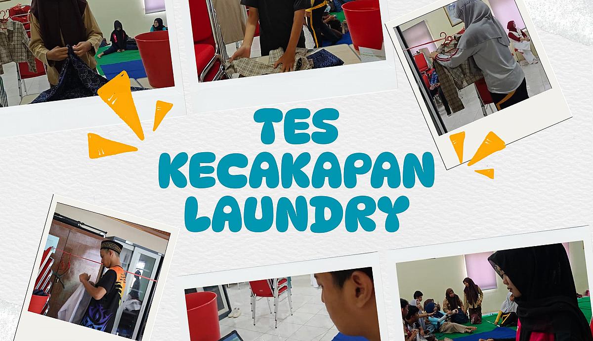 Universitas STEKOM Gelar Tes Kecakapan Laundry untuk Siswa SLB Negeri Ungaran