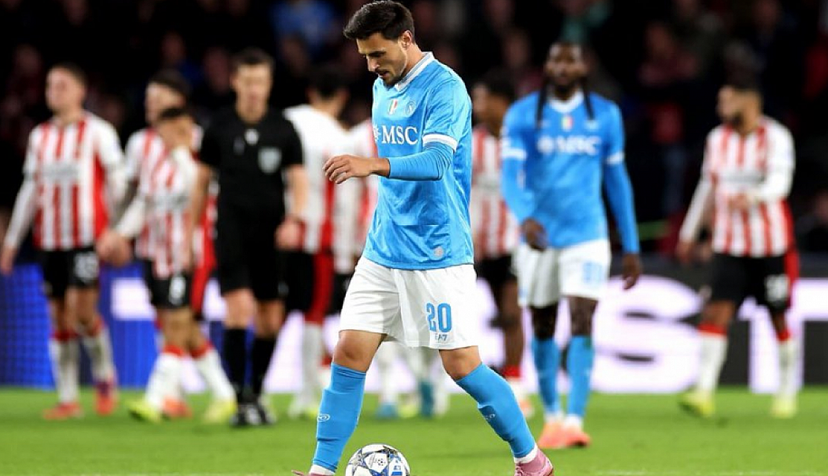 PSV Bungkam Napoli 6-2 dalam Duel Penuh Gol di Liga Champions