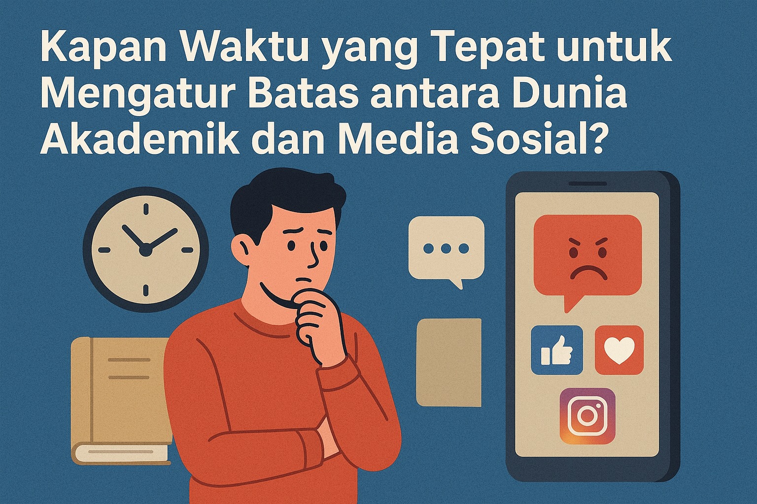 Kapan Waktu yang Tepat untuk Mengatur Batas antara Dunia Akademik dan Media Sosial?