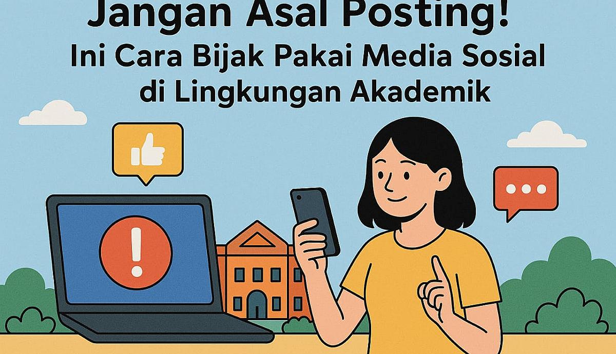 Jangan Asal Posting! Ini Cara Bijak Pakai Media Sosial di Lingkungan Akademik