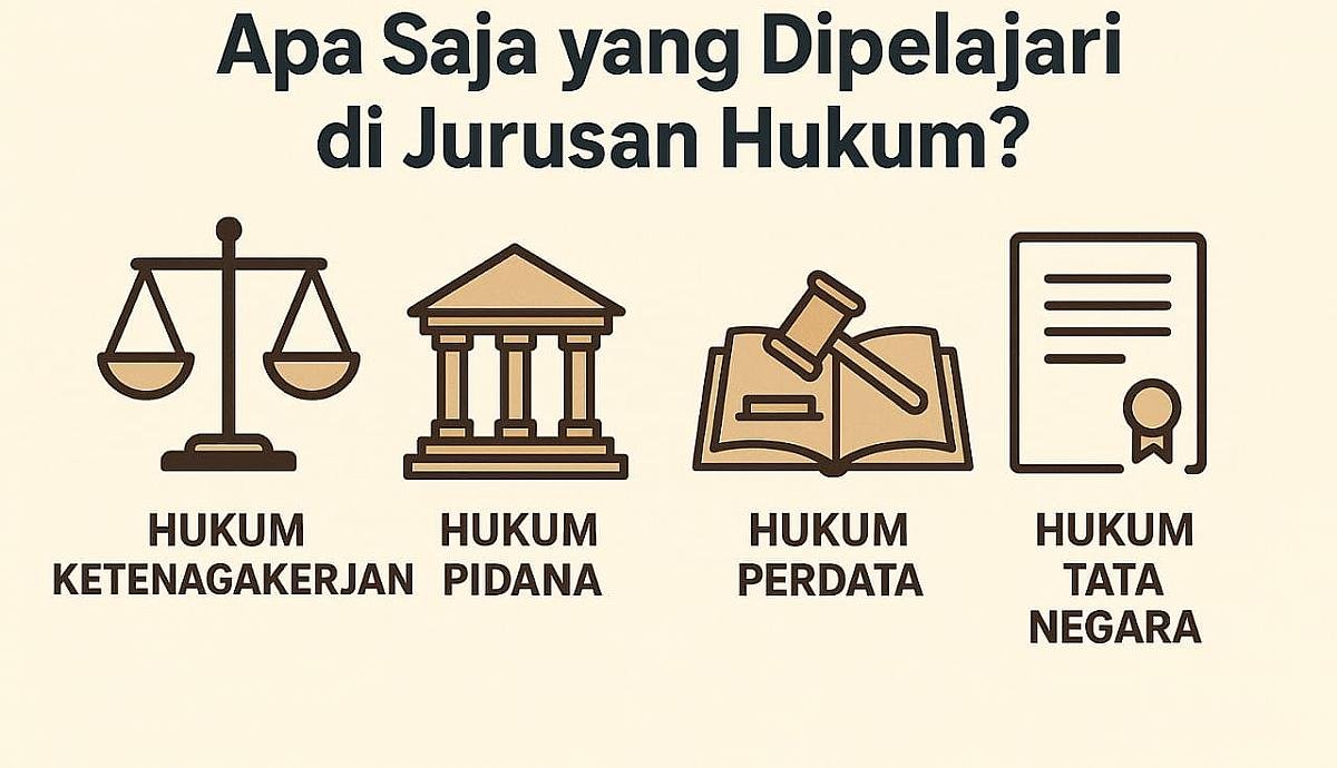 Apa Saja yang Dipelajari di Jurusan Hukum?