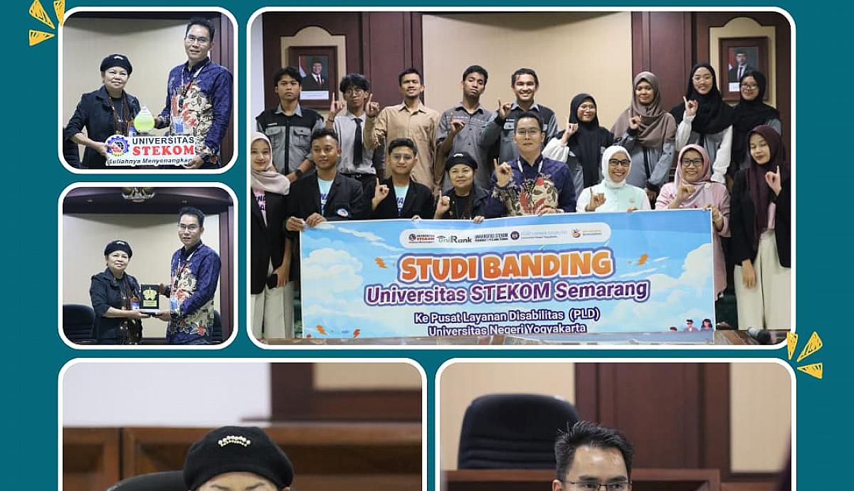 Universitas STEKOM Perkuat Komitmen Inklusi Melalui Studi Banding ke Universitas Negeri Yogyakarta