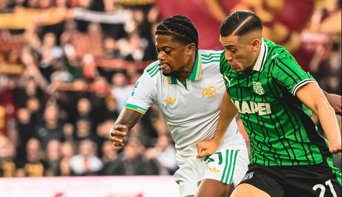 Jay Idzes Tampil Solid Saat Sassuolo Kalah Tipis dari AS Roma di Serie A