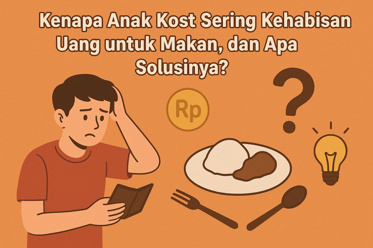 Kenapa Anak Kost Sering Kehabisan Uang untuk Makan, dan Apa Solusinya?