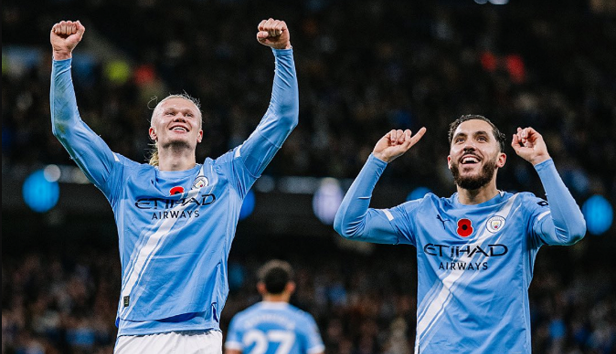 Haaland Kembali Memimpin, Manchester City Tekuk Bournemouth 3-1