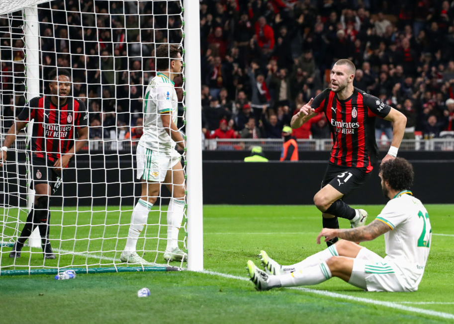 AC Milan vs Roma Berakhir dengan Kemenangan Tipis Rossoneri di San Siro