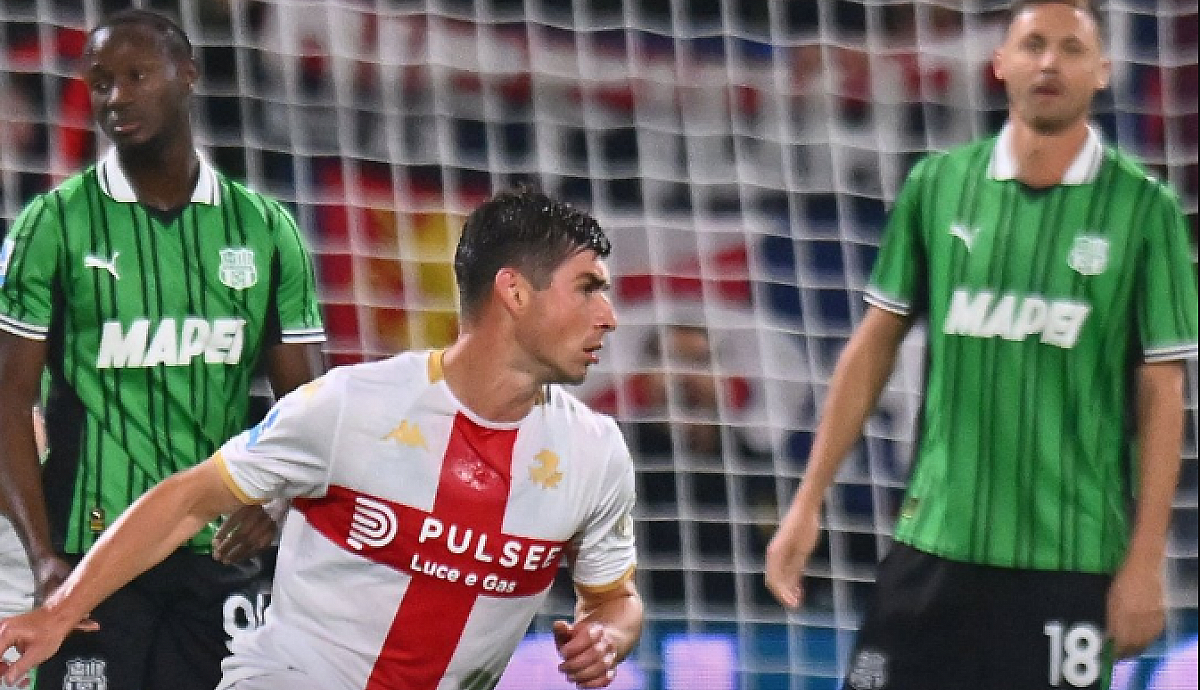 Sassuolo vs Genoa Berakhir Dramatis, Genoa Menang 2-1 Lewat Gol di Menit Akhir