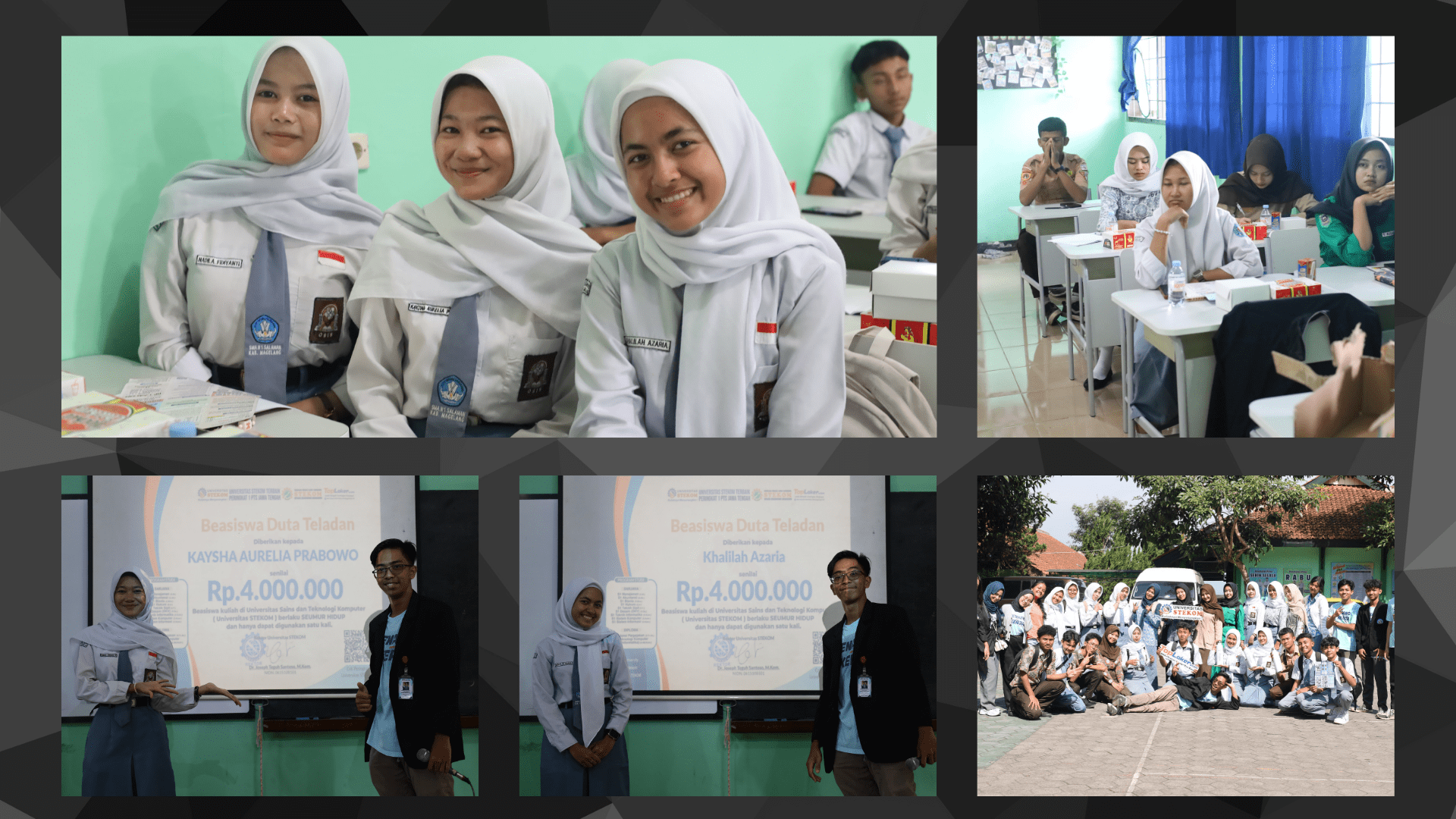 Beasiswa Kuliah Universitas STEKOM untuk SMA Negeri 1 Salaman Kabupaten Magelang