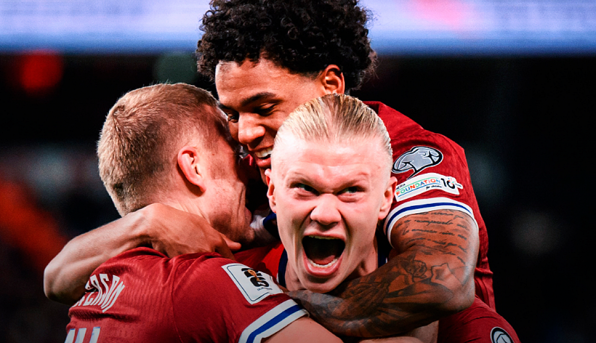 Norwegia Amankan Kemenangan Besar atas Estonia