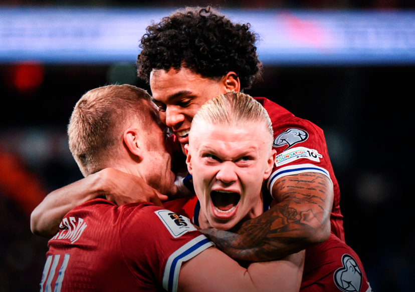 Norwegia Amankan Kemenangan Besar atas Estonia