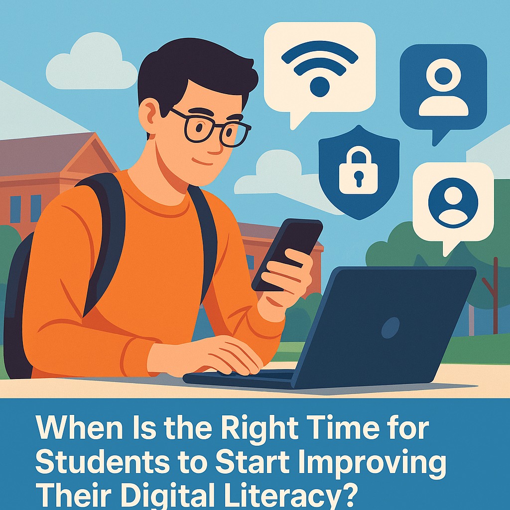 When Is the Right Time for Students to Start Improving Their Digital Literacy?