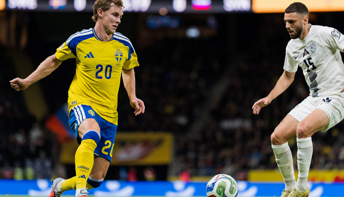 Swedia Gagal Kunci Kemenangan atas Slovenia di Kualifikasi Piala Dunia