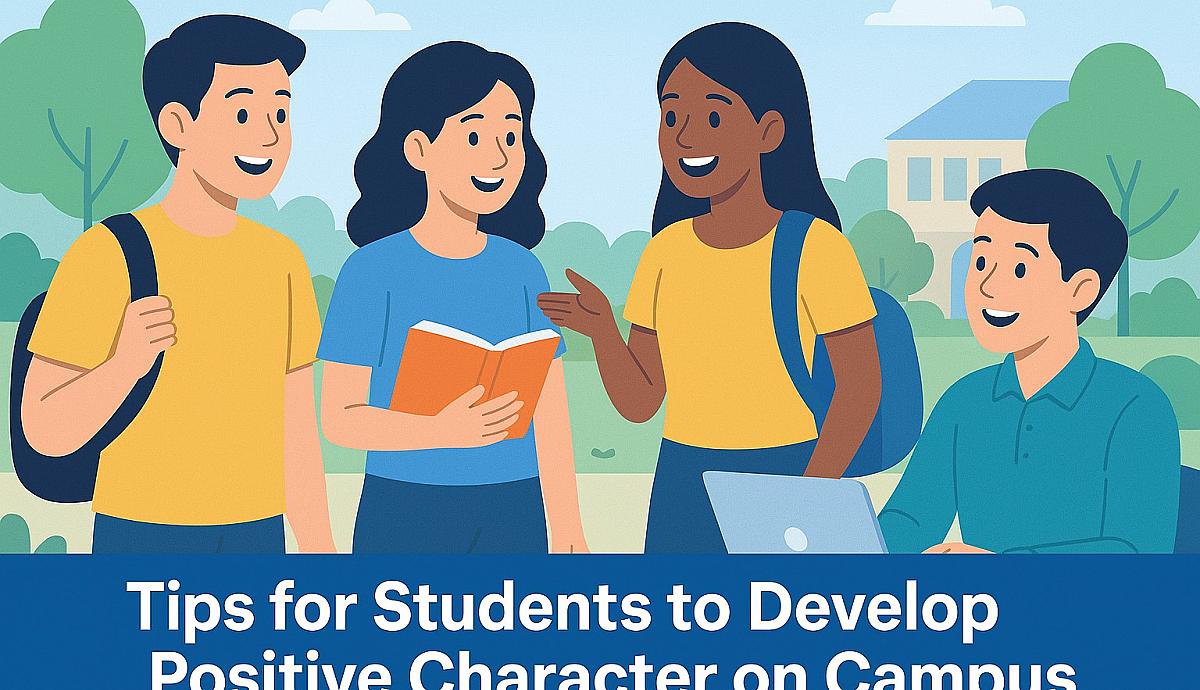 Tips for Students to Develop Positive Character on Campus