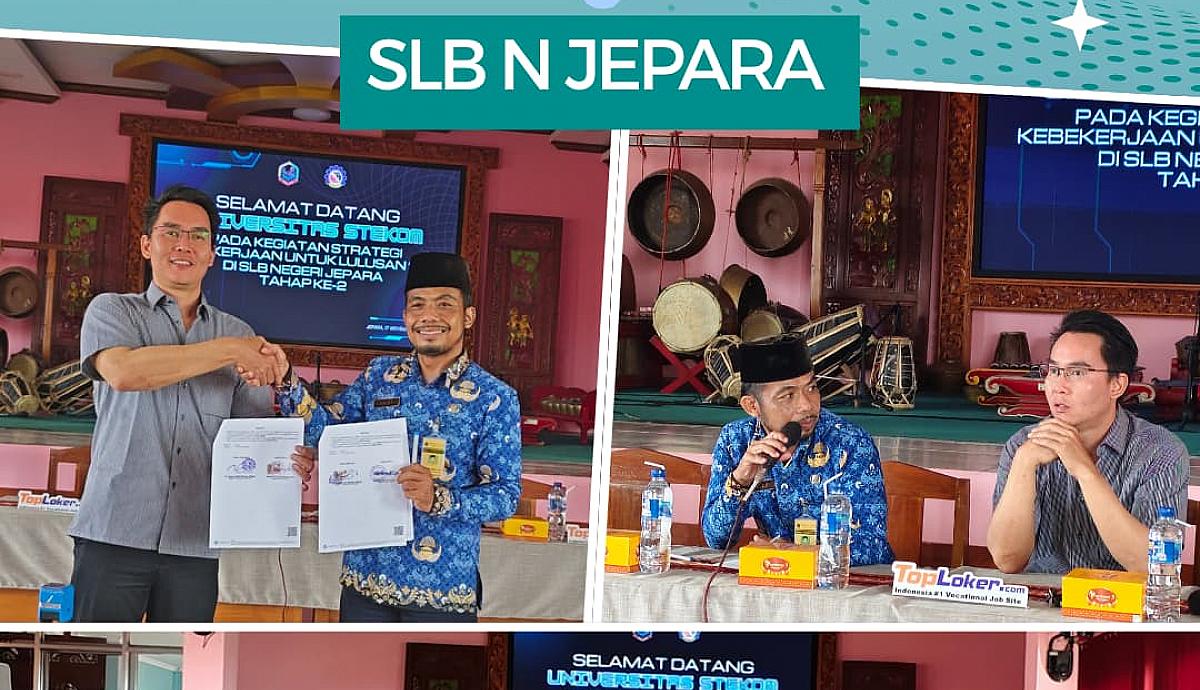 Universitas Stekom dan SLB Negeri Jepara Resmi Menjalin Kerja Sama Melalui Penandatanganan MoU
